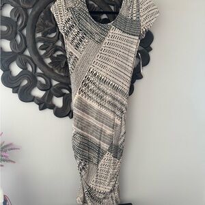 Patterned Bodycon Dress